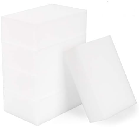 LTWHOME Bulk Pack Medium Size Magic Cleaning Sponge Eraser Multi-Functional Melamine Foam Extra Durable(Pack of 100)