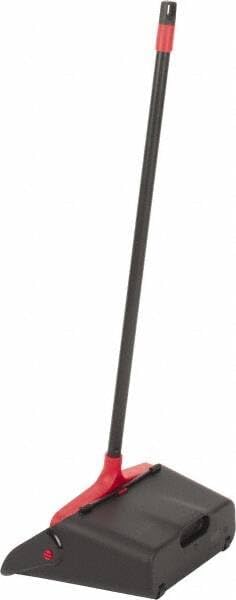 PRO SOURCE Commercial Upright Plastic-Body Dustpan with Wheels