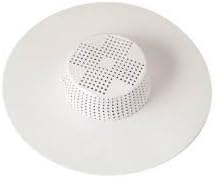 2 Pack Rubber Hair Catcher for Shower & Bathtub Drains – Flexible Drain Cover Strainer Hair Stopper Trap, Sits Securely on Top (No Suction Needed), Reusable & Easy to Clean