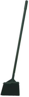 5 7/8 in Sweep Face Lobby Broom, Synthetic, Black, 1VAC2-A