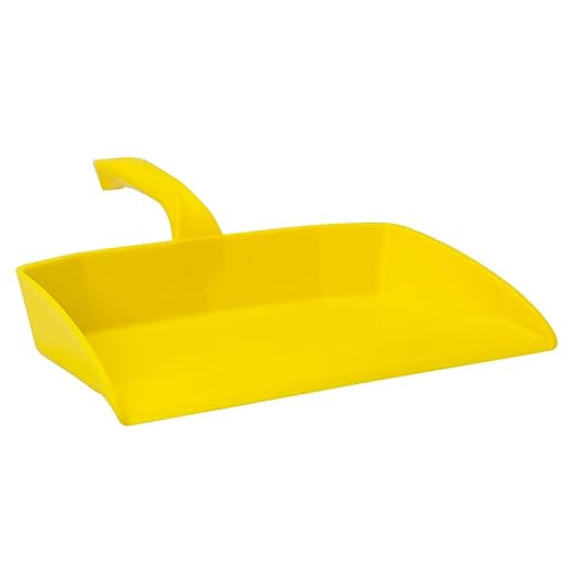 Vikan 56606 Dust Pan,11.5",PP,Yellow