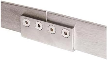 Stainless Steel J-Shape Basic Contemporary Sliding Barn Door Hardware Kit Single Door 5.5FT-Track (1700mm) One-Door Hardware Kit