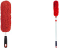 OXO Good Grips Microfiber Extendable Duster & Good Grips Microfiber Hand Duster