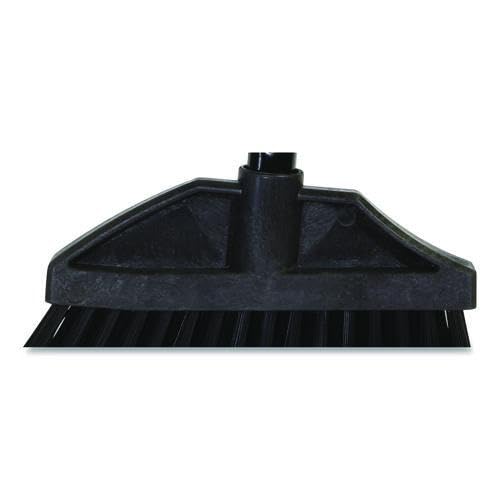 Large Angle Broom, 57" Handle, Black