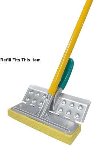 HOMEMAID® Cellulose Scrubber Refill - Metal Squeeze Sponge Mop Replacement (Made in USA)