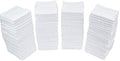 Simpli-Magic 79171 Terry Towel Cleaning Cloths, Pack of 50 , Standard , White, 12"x12"