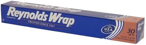 Reynolds Wrap Aluminum Foil (30 Sq Ft , Pack of 6)