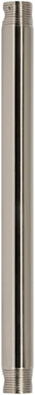 Westinghouse 7749200 Ceiling Fan Down Rod 24 Inch Brushed Nickel Finish 1/2 Inch Diameter