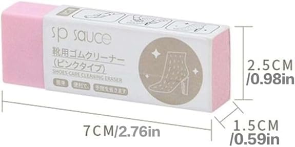 White Suede and Nubuck Eraser,Nubuck Suede Eraser for Sneaker Shoes Canvas Cleaning Eraser Dirt Remover for Leather Shoes Boot Scuffs Stains Discolouration,Shoe Treatments and Polishes
