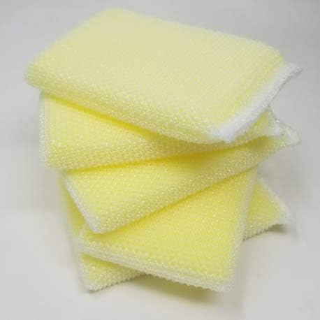 Non Scratch Cleaning Pad Sponge 30 Pack, USA Packaged - Non-Scratch & Safe for All -Surfaces, Dishes, Pots & Pans