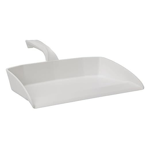 Vikan 56605 Dust Pan,11.5",PP,White