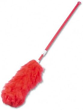 Lambswool Extendable Duster- Plastic Handle Extends 35" to 48"- Assorted Colors