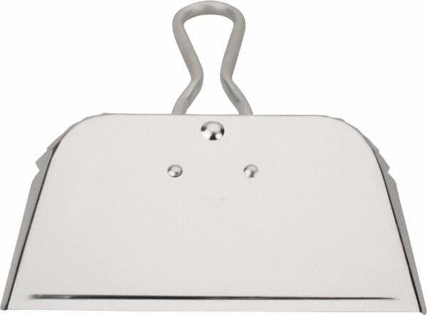 PRO SOURCE Super Scooper Handheld Aluminum Dustpan: 9" Handle, 16" Width