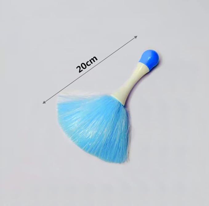 Static Duster - 8" Inch Travel Duster - Electrostatic Duster attracts dust Like a Magnet (Orange)