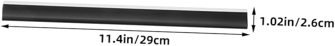 4Pcs Durable Rubber Dustpan Lip Edge Strips for Efficient Cleaning and Dust Containment Lightweight and Reliable Replacement Accessories for Home and Office Use