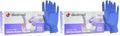 Dealmed Nitrile Exam Gloves Small (200 Count) - Disposable, Latex-Free, Powder-Free, Medical Use (Pack of 2)