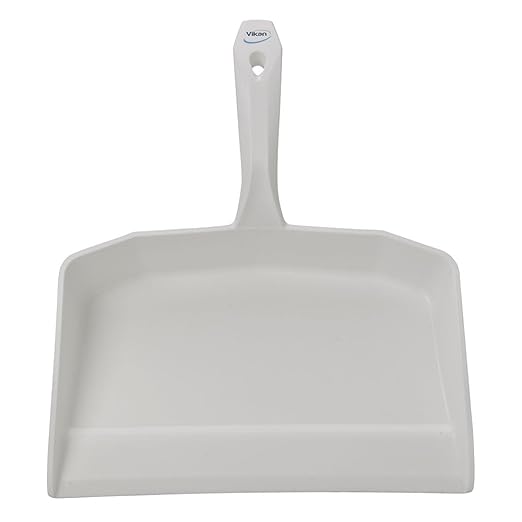 Vikan 56605 Dust Pan,11.5",PP,White