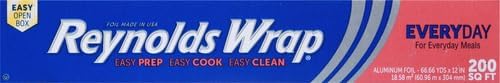 Reynolds Aluminum Foil, 200 Square Feet | Pack of 2