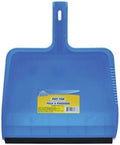 Large Jumbo Heavy Duty Commercial Dustpan for Home, Kitchen, Bath, Office Blue Dust Pan