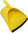 Handy Pan - Yellow - Large Capacity Heavy Duty Dust Pan | Made in USA! Great for Home, Shop, Garage,