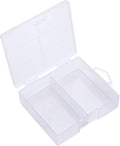 Heyiarbeit 24 x AA Battery Storage Case Holder Organizer Box Transparent