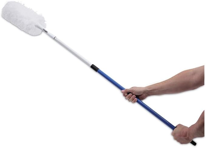 Boardwalk BWKMICRODUSTER 23 in. Washable MicroFeather Duster - White