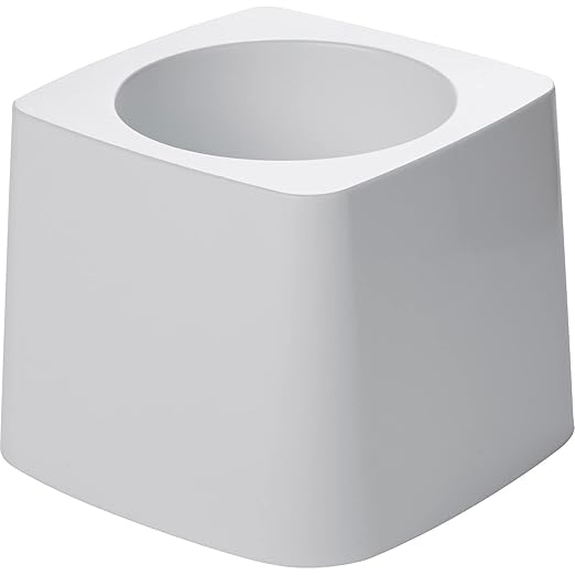 Rubbermaid Commercial Products 5" Toilet Bowl Brush Holder White Compact Design for Toilet Brush Storage for Bathroom/Professional/Janitorial Use