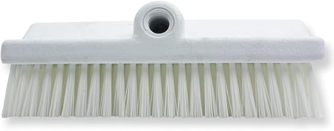 Heavy-Duty Plastic Scrub Brush – 10 Inch Floor, Wall & Equipment Cleaner for Commercial Use