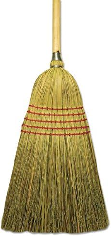 212 Main BWK Corn & Fiber Lobby Brooms Natural - 6 Per Carton