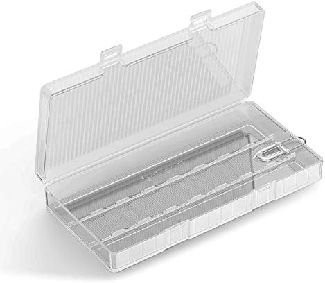 Fielect 8 x 18650 Battery Storage Case Holder Organizer Box Transparent