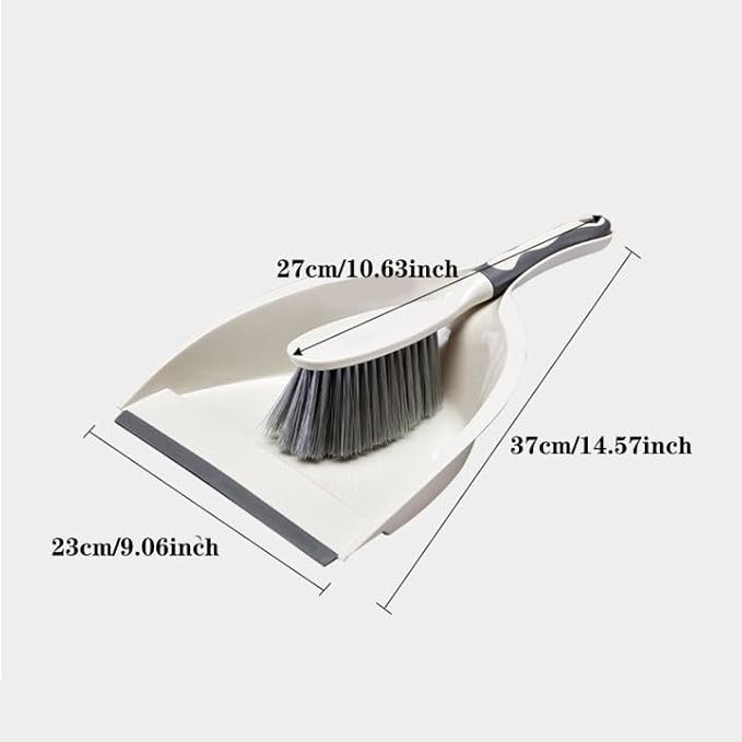 Small Tabletop Cleaning Dustpan Set, Dust Pans with Brush,Hand Broom and Dustpan Set,Dustpan and Brush Set,Handheld Dustpan are Used to Clean Kitchens, Floors, Tables, Animal Cages.