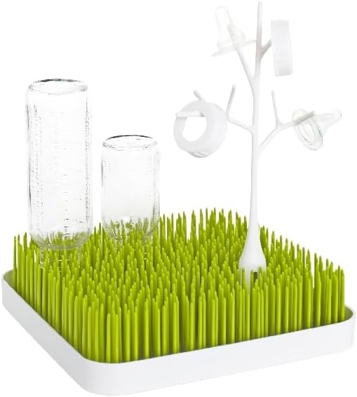 Boon Twig Grass and Lawn Drying Rack Accessory, White (Pack of 2)