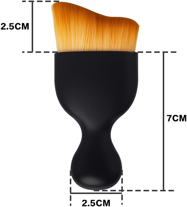 5-Piece mini Cleaning Brush Set, Soft Bristle Detail Brush, Suitable for car Interior, Dashboard, Ventilation, Keyboard, Leather Surface with Protective Cover