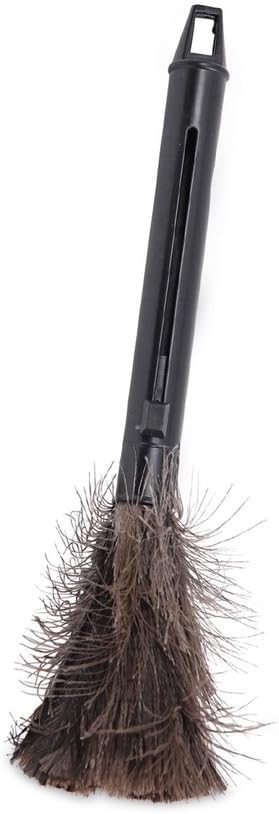 Boardwalk BWK914FD 9 in. to 14 in. Retractable Plastic Handle Feather Duster - Black