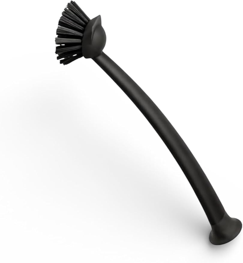 Ikea Dish-Washing Brush, Black,Polypropylene Plastic Polyester Synthetic Rubber(Length : 29cm)