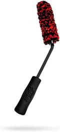Ethos Wheel Brush for Car Detailing – Plush Rim Cleaner Brush, Car Cleaning Brush Kit, Soft Wheel Cleaner Brush, Rim Brushes for Cleaning Wheels, Clean Car Rim Wheels Safely
