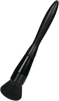 PRETYZOOM Car Detailing Brush Air Vent Cleaning Brush Soft Bristle for Dust Removal Black and White Suitable for Car Air Conditioner and Dashboard Cleaning