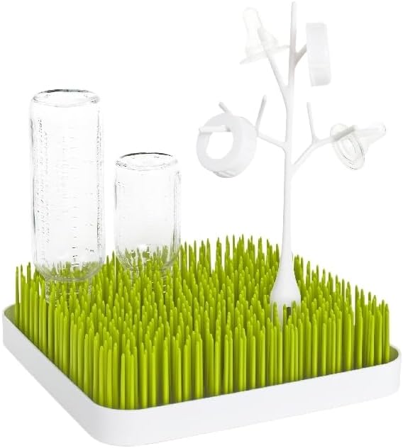 Boon Twig Grass and Lawn Drying Rack Accessory, White (Pack of 2)