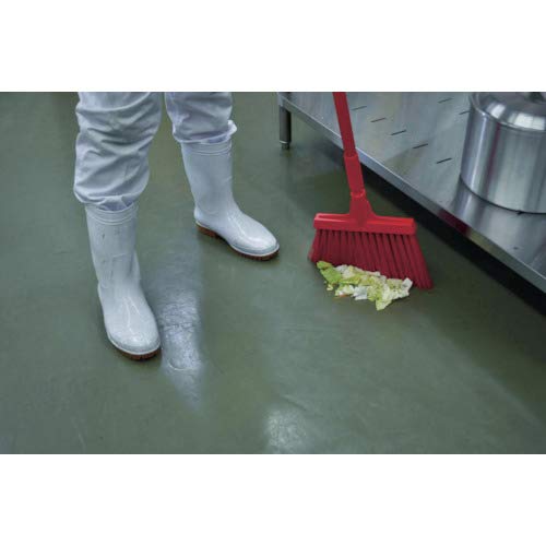 Vikan 29146 Broom,Angle Cut,Stiff,11",PP/PET,Yellow