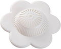Hair Catcher Silicone Hair Stopper Shower Drain Covers with Suction Cups Suit for Bathroom Bathtub and Kitchen 1 Pack, White