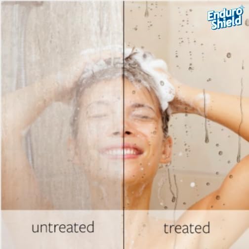 Monaco 56.5-60" W x 78" H 3/8" Twinglide Frameless Shower Door with Tempered Rain Glass (Chrome)