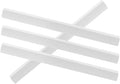 FRCOLOR 4pcs Rubber Dustpan Lip Replacement and Edge Strip Grey Broom Accessory for Cleaning