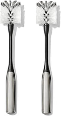 OXO Steel Bottle Brush with Replaceable Head, 2 Pack