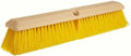 Weiler Perma-Sweep 421 Push Broom Head - Yellow Polypropylene Medium 3 in Bristle - 24 in Foam Block - 42166 [PRICE is per BRUSH]