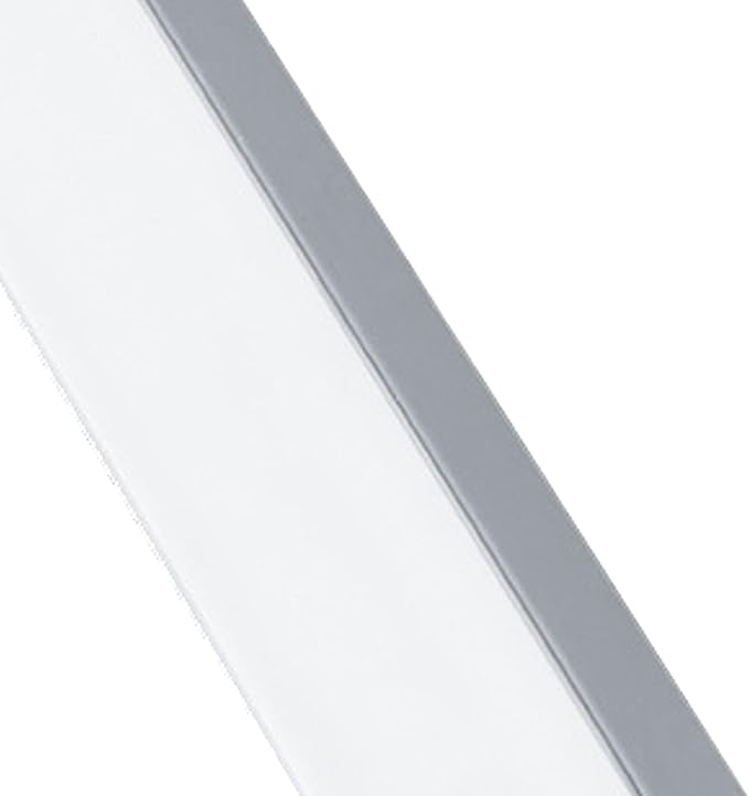 Topyond Silicone Squeegee, Small Portable Bathroom Accessories Water Blade for Cleaning Bathroom Shower Mirror Glass, Kitchen Countertop Sink, Car Windows Wiper Scraper Gray (White Gray)