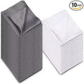 10 Pack Microfiber Lens Cleaning Cloth, 6x7 Lint Free Cloth for Eyeglasses, Camera Lens, Cell Phones, LCD Screens, Computers, CD DVD, Eyeglasses and Other Delicate Surfaces