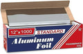 Generic 12""x1000 Standard Aluminum Foil Roll, Silver