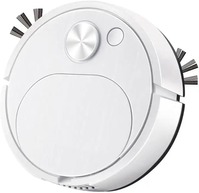 Automatic Vacuum Cleaners Mini Cleaning Machine Smart Sweeping Mopping Robot Vacuum Cleaners White