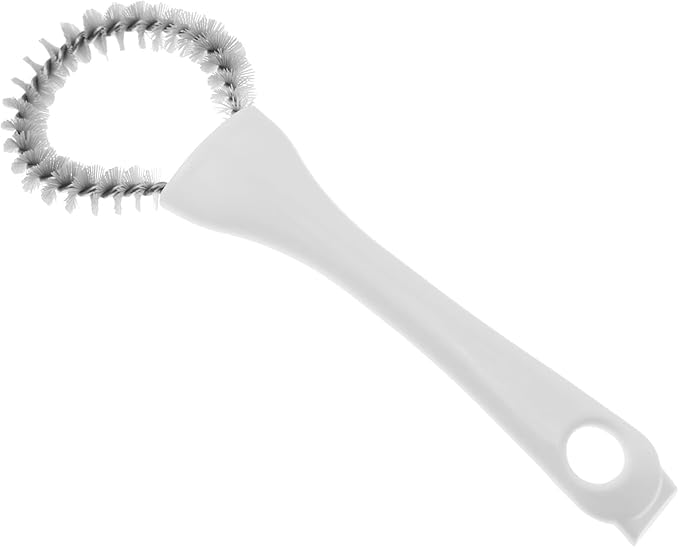 2PCS Oven Cleaning Brushes with Hanging Holes U Shaped and Curved Hook Shaped Stove Cleaning Brushes Kitchen Sink Dead End Grill Rack Cleaning Tools