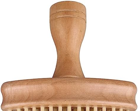 Instrument Dusting Brush, Double Sided Wooden Cleaner Soft for Keyboards Pianos Synthesizers